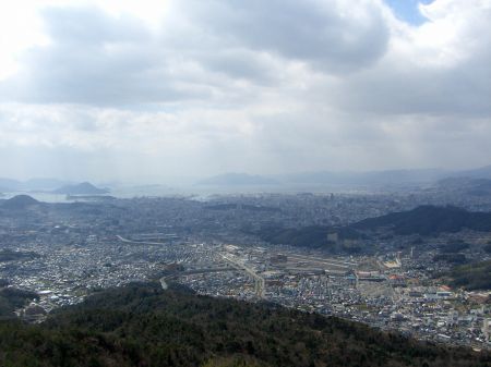 岩谷観音からの展望