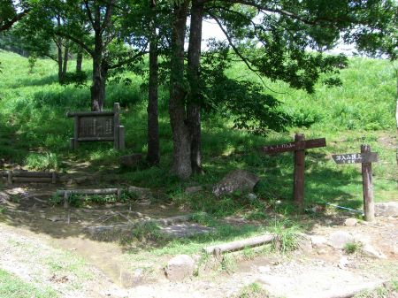 草尾根コース、東登山口