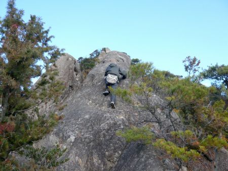 岩場コース