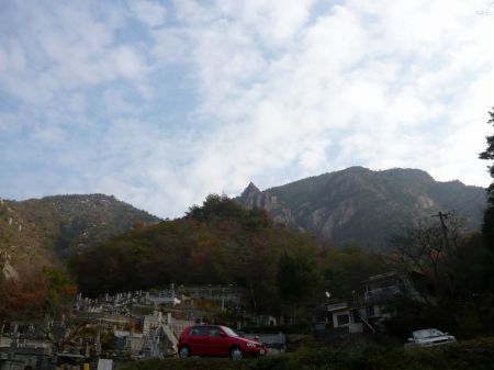 烏帽子岩山