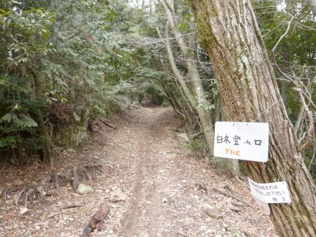 鬼ヶ城山～白木山