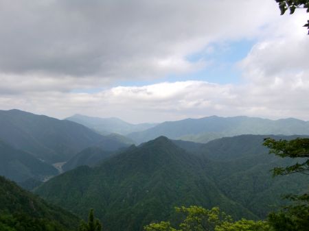 岩淵山～感応山