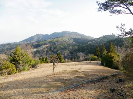 菰口憩の森から二ヶ城山