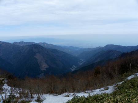 寒風山トンネル西口