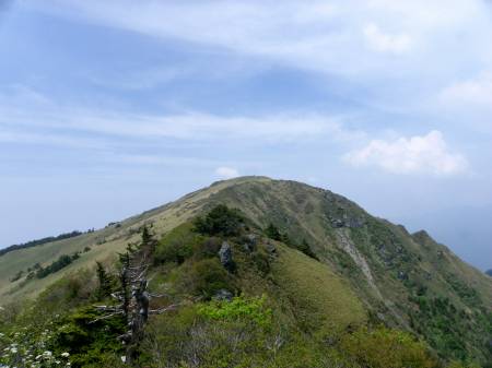山頂(女山)