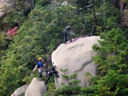 ロッククライミング