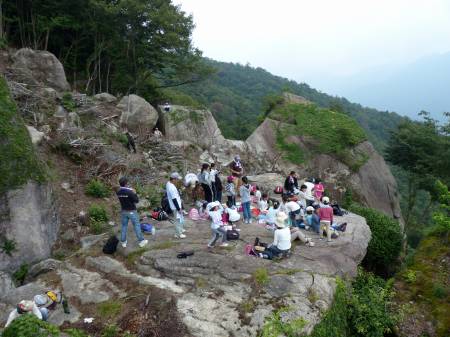 二十畳岩と周辺