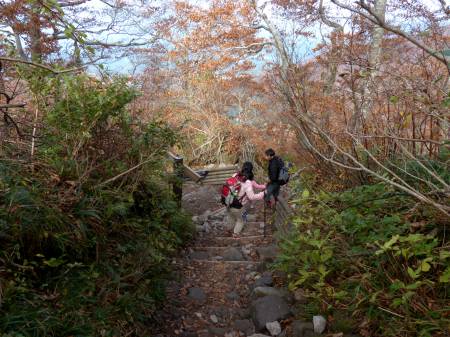 行者コース分岐