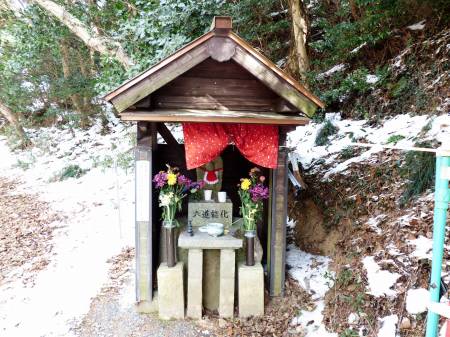 三ヶ嶽峠一眼願地蔵尊