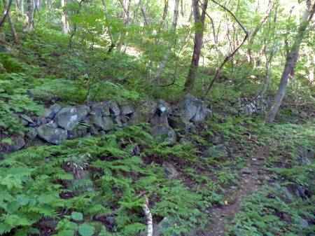 森林鉄道軌道跡