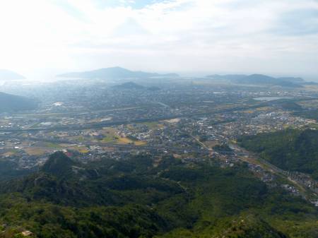 防府平野を一望！