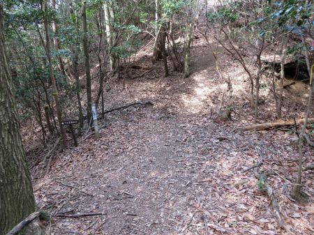 下立石登山口分岐