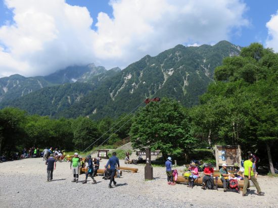 横尾にて．．．