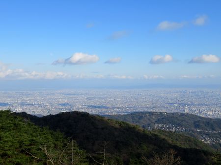大阪方面の展望