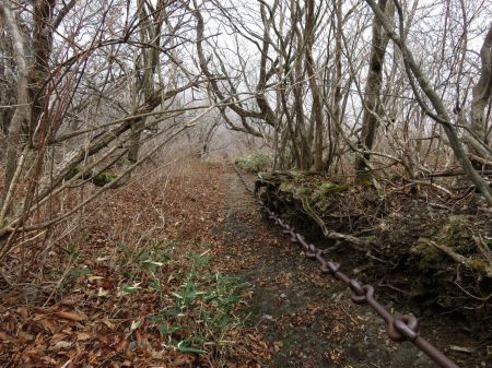 子持権現山鎖場