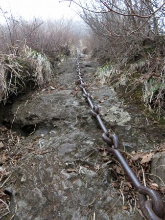 子持権現山鎖場