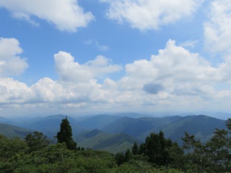 山頂からの展望