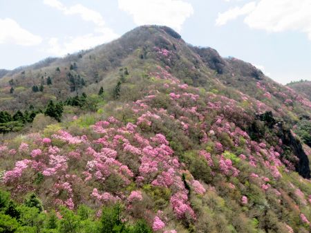 兜岩より西赤石山