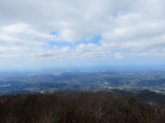日本海を一望！