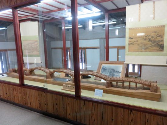 錦帯橋の模型