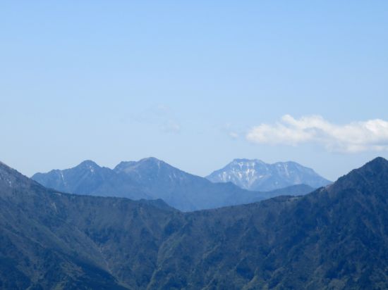 瓶ヶ森、石鎚山