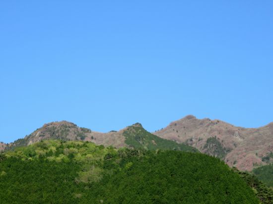 西赤石山