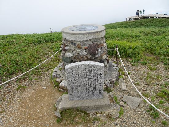 登山大会記念ケルン碑銘