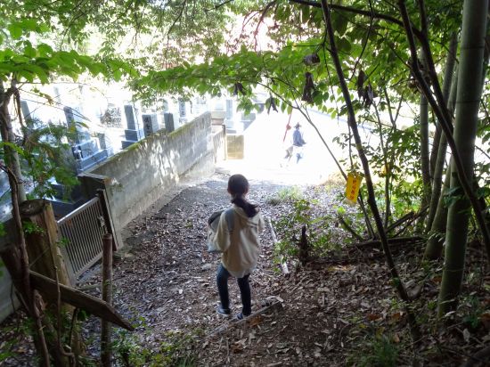 祇園北高校登山口