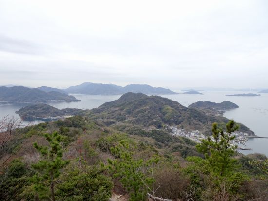 岩場