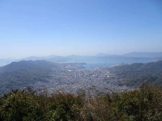 山頂からの好展望！