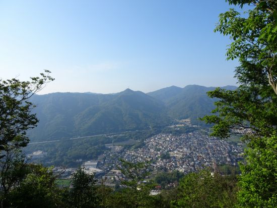 岩場