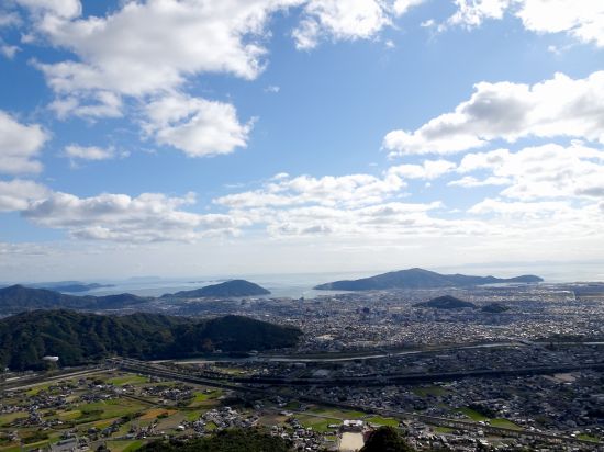 防府平野を一望！