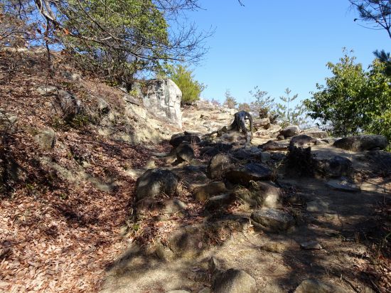 屏風折れ(高石垣)