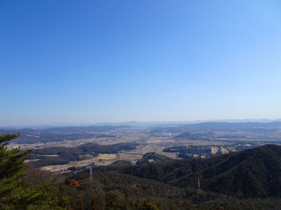 総社平野を一望！