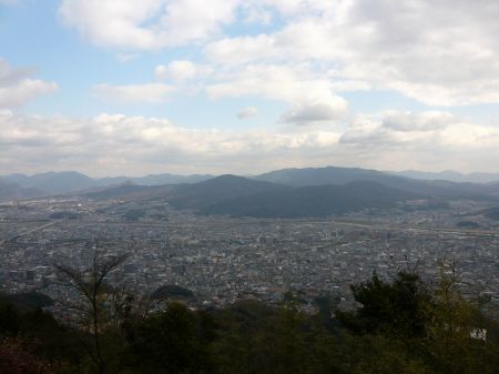 山頂からの展望