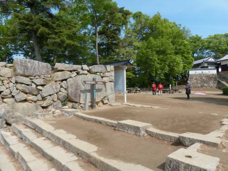 二の櫓門跡