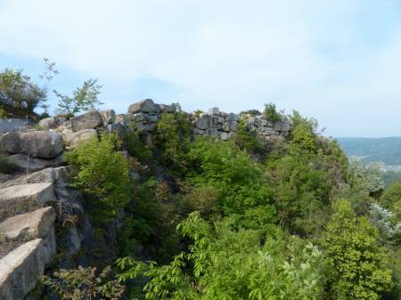 屏風折れの石垣