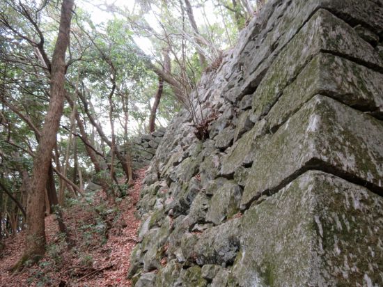 北ノ丸の石垣