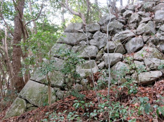 北ノ丸の石垣