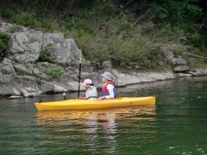 カヌー体験教室